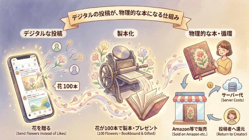 6語噺を投稿できるSNSを作りたい。エコシステムの構想編