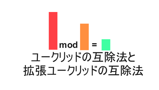 ユークリッドの互除法を図解し、その仕組みを理解する。また、ユークリッドの互除法からどのように拡張ユークリッドの互除法が導かれるのか分かりやすく紹介する記事のサムネイル
