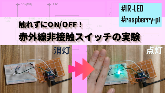 赤外線反射センサの実験サムネイル