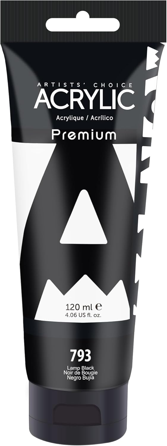 ランプブラック 黒色絵の具