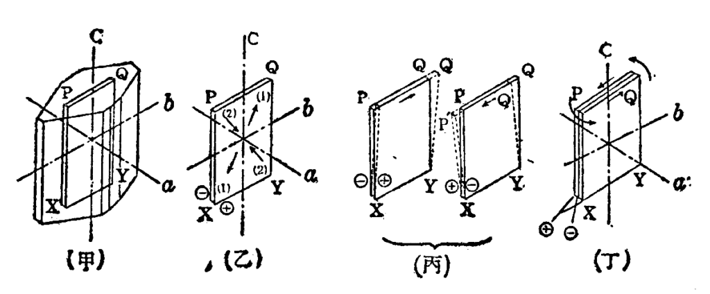 ロッシェル塩の結晶画像