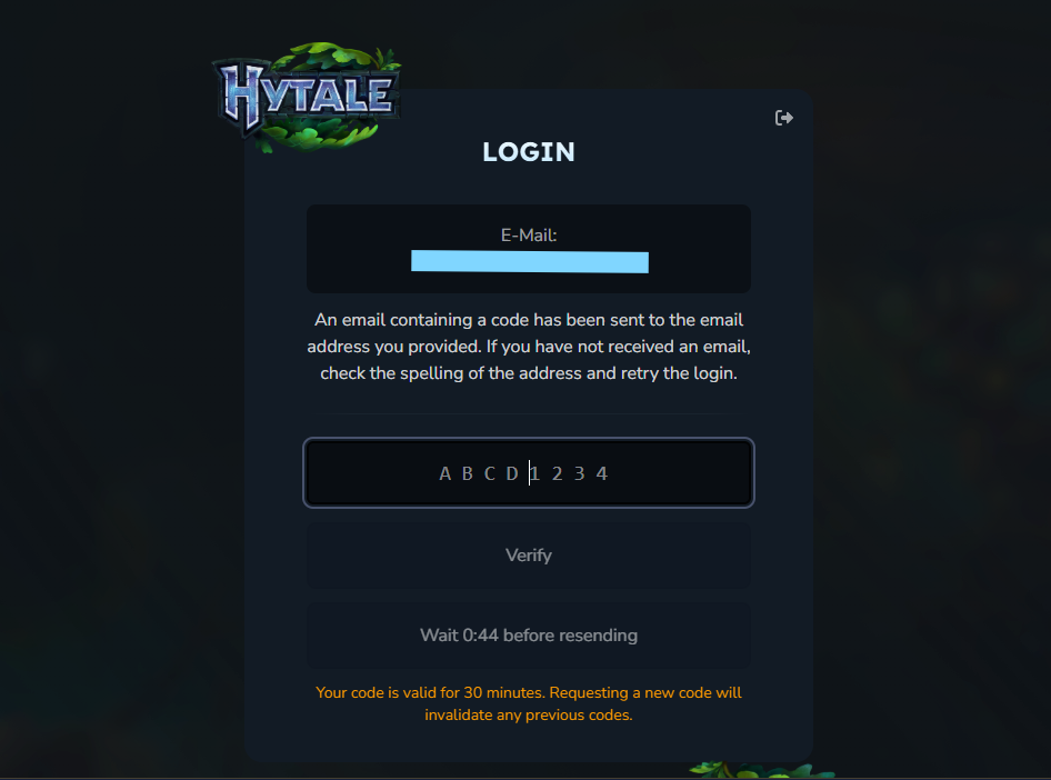 ワンタイムパスワード入力画面