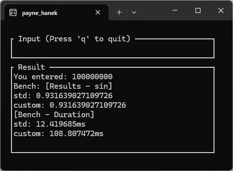 sin(100 million)を自作関数で計算した結果とf64::sinを比較してみた