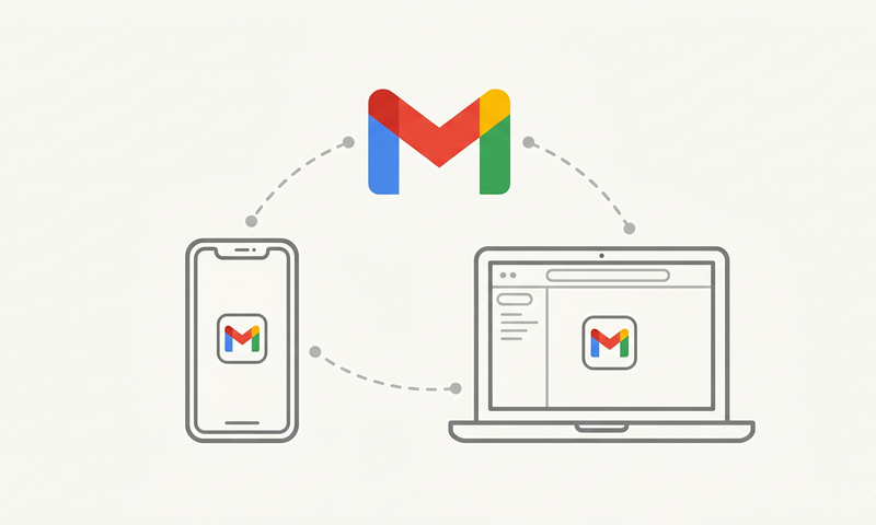 gmailはクロスプラットフォーム