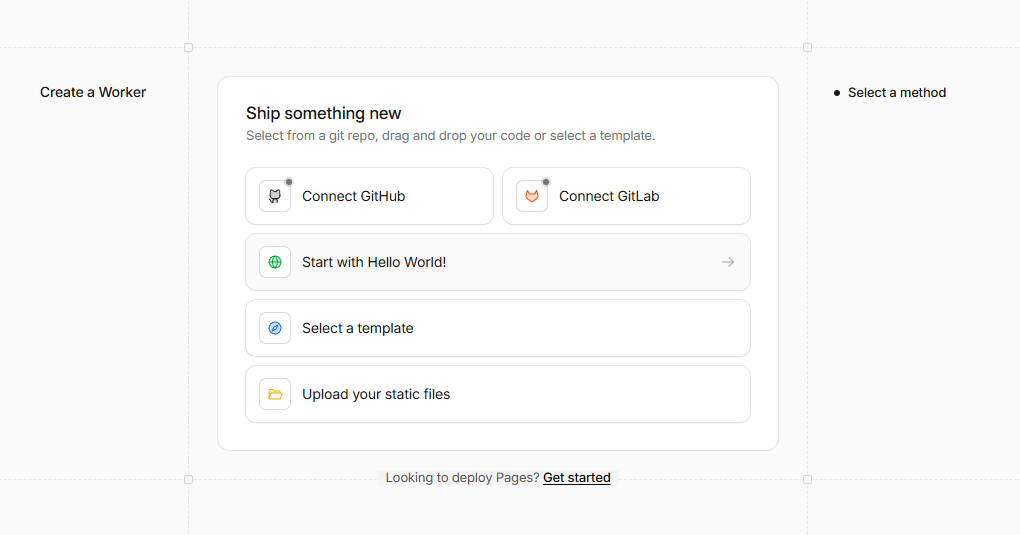 select ship method