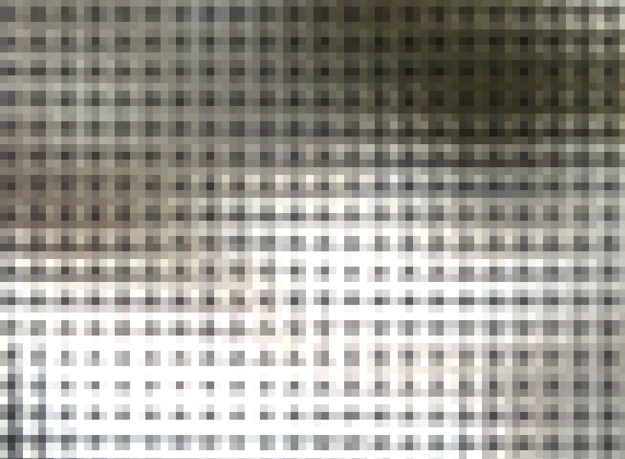 ライトフィールドカメラの画像からα=-5.0で切り出した画像を拡大したもの。　ノイズが乗っている